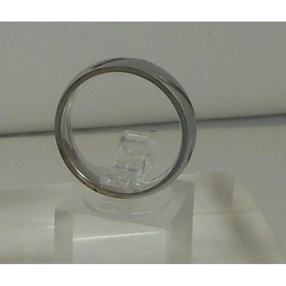 Handcrafted Diamond-Cut Wedding Band Ring | Vintage 925 Silver | Size 9.5 | 6.5g